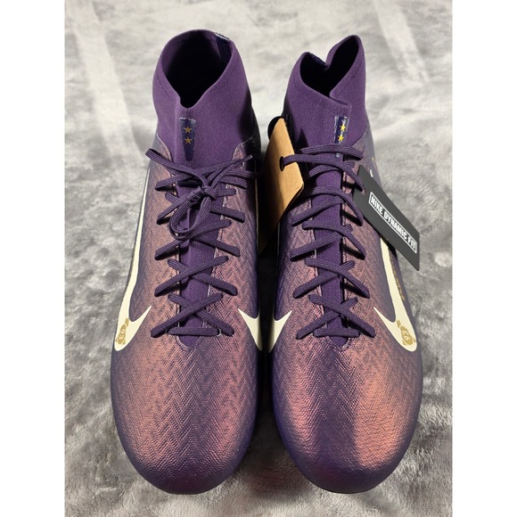 Nike Mercurial Superfly 10 Academy FG/MG Men 12 Purple Kylian Mbappe Cleats NWOB main image 7